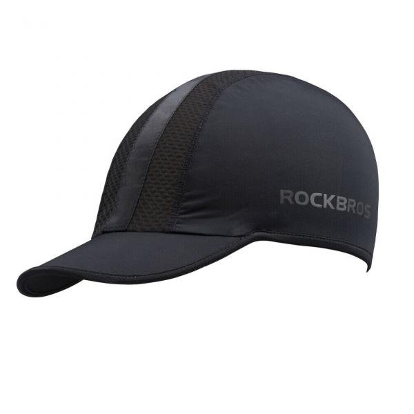 Кепка велосипедная RockBros , спортивная, дышащий материал, черный, M005BK кепка велосипедная rockbros спортивная дышащий материал m005bk