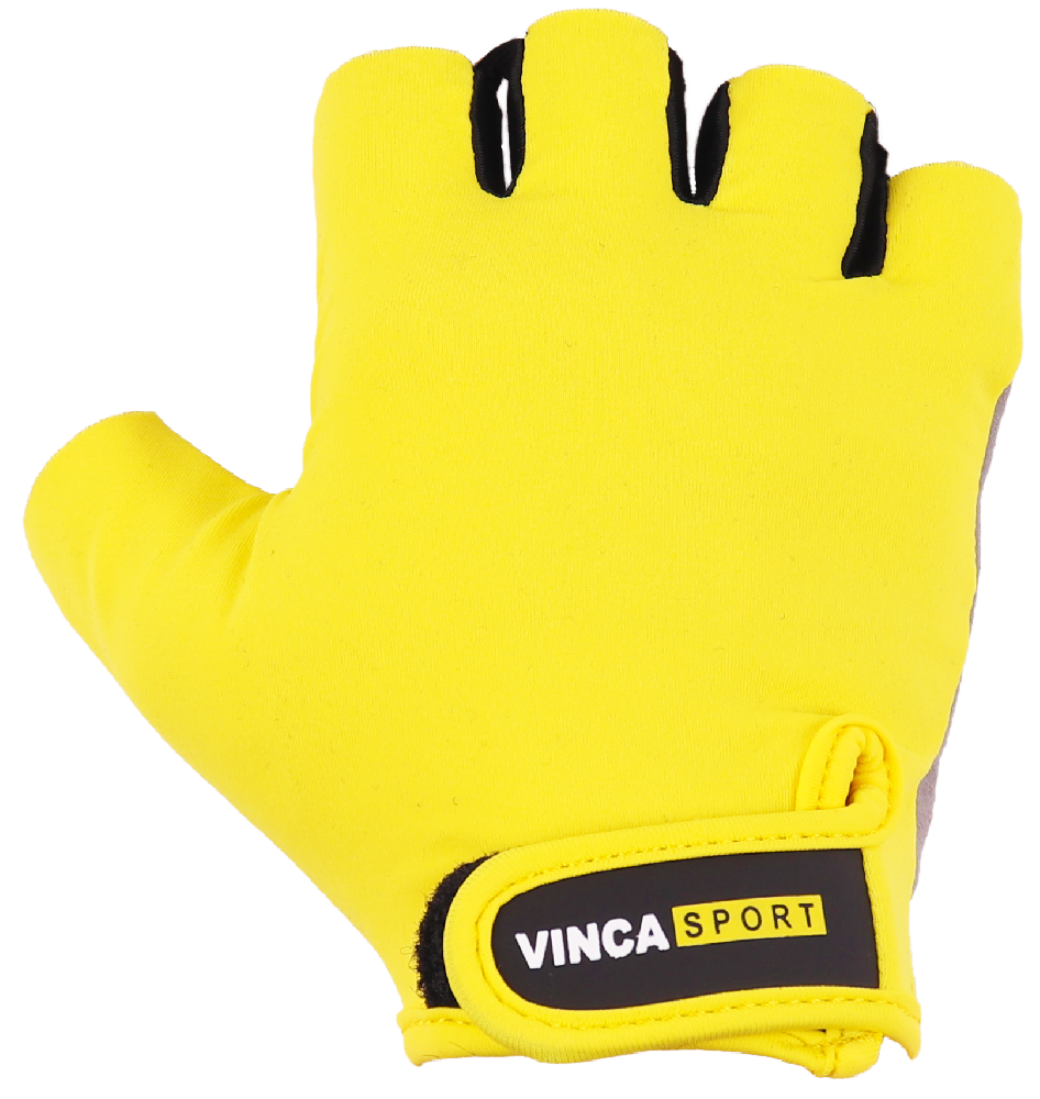 

Перчатки велосипедные Vinca Sport, желтые, VG 948 (Размер