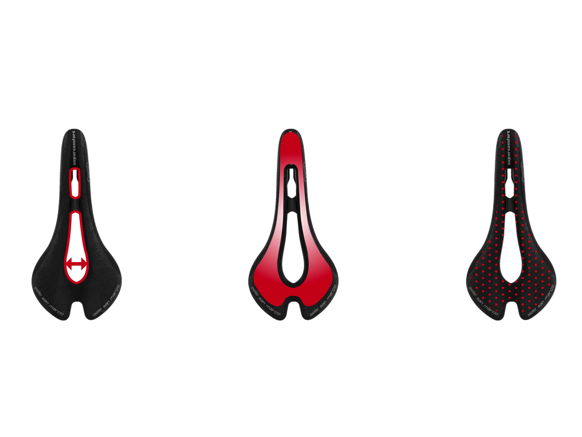 фото Седло велосипедное selle san marco aspide supercomfort racing wide, 277 x 142 mm, спортивное, 903lw001