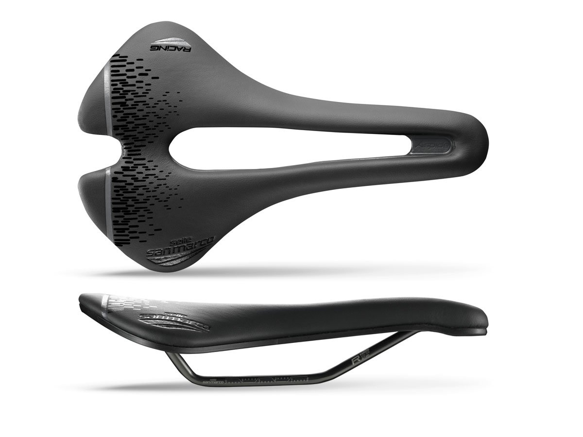 фото Седло велосипедное selle san marco aspide short open-fit racing-wide, 250 x 155 mm, спортивное, 911lw401