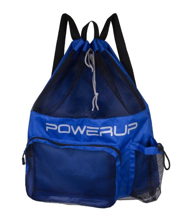 Рюкзак велосипедный POWERUP SWIM, для плавательных аксессуаров, BLUE линза с диоптриями для плавательных очков mad wave streamline right m0457 04 j r8w 5 0