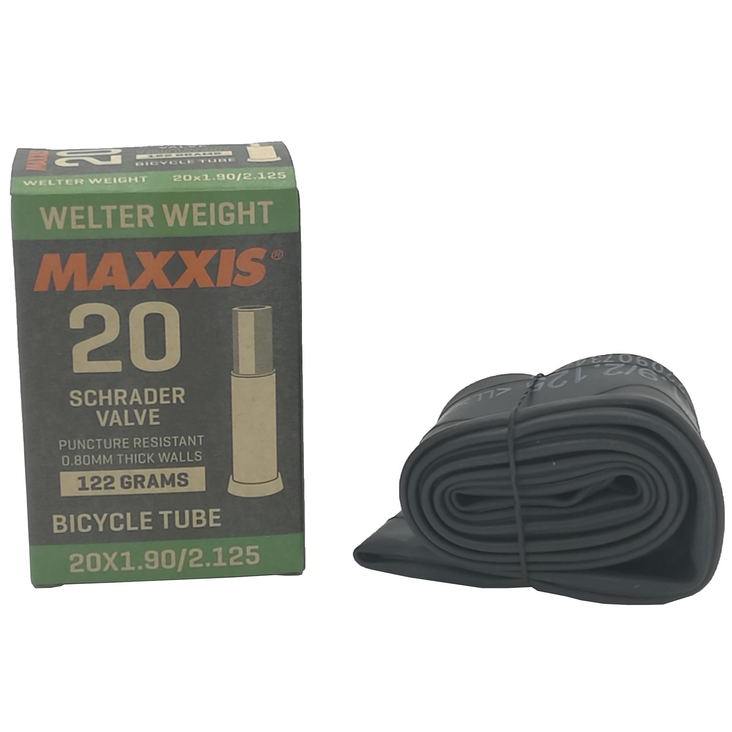 

Камера Maxxis Welter Weight, 20x1.9/2.125, ниппель Schrader, автониппель, IB29513000