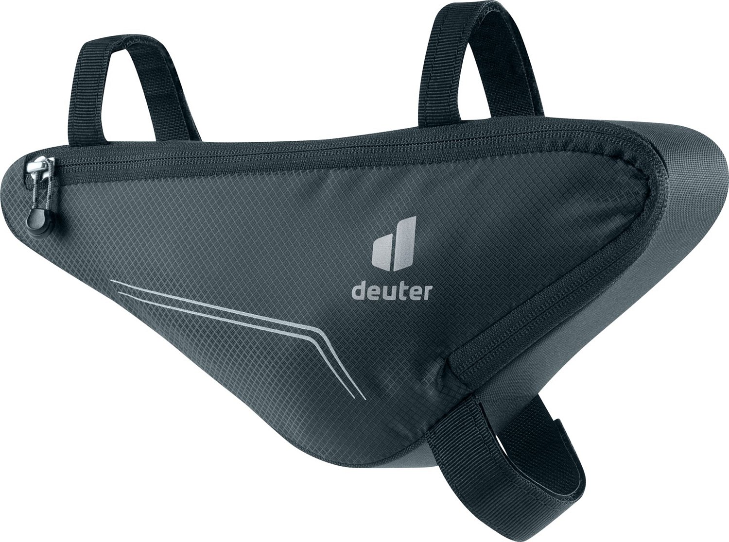 Велосумка Deuter Front Triangle Bag, 1.3 л, под раму, Black, 2021, 3290521_7000 велосумка deuter energy bag 0 5 л на раму black 2021 3290221 7000