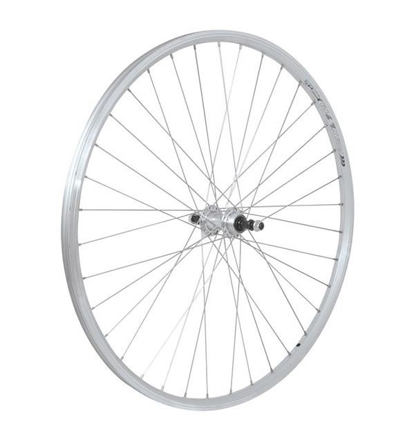 Колеса для велосипеда Колесо велосипедное REMERX 26” DRAGON LINE-719, заднее, 559x19, обод двойной, под трещотку, 36 спиц, в сборе, RWR26b-DL