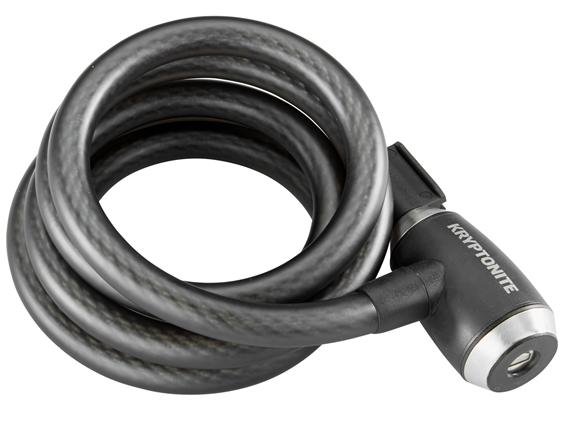 фото Замок велосипедный kryptonite kryptoflex 1518 key cbl, 15mmx180cm, трос, на ключ, straight, 2021, 720018005001