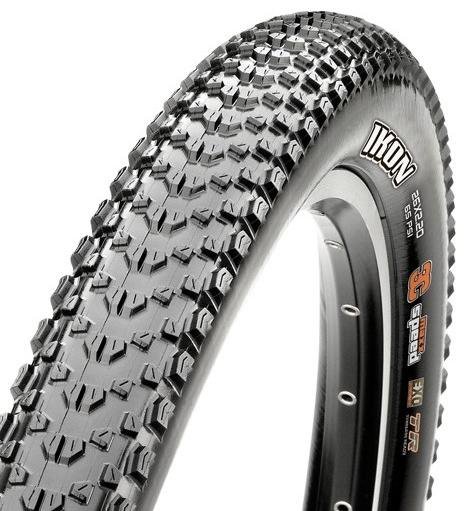 

Велопокрышка Maxxis Ikon, 27.5X2.20, TPI 60, Wire, чёрный, 2021, ETB00327000, Черный