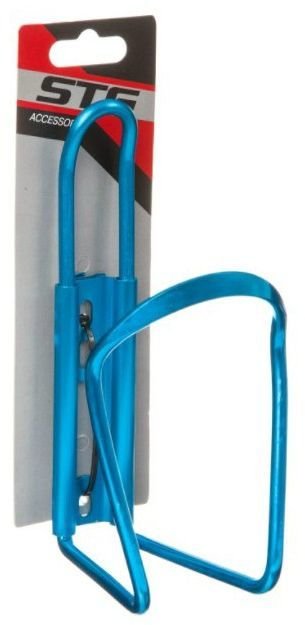 фото Флягодержатель велосипедный stg hx-y14 алюминиевый синий х98633