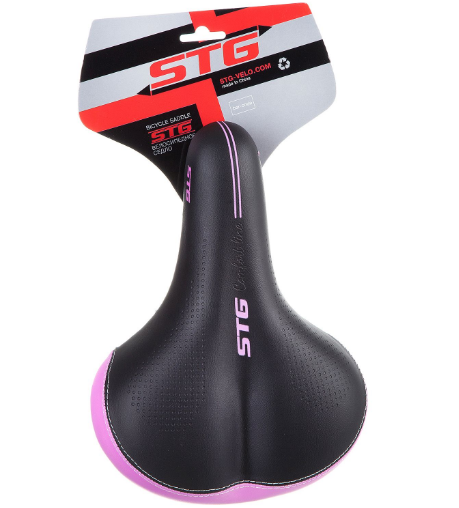 

Велоседло STG VD-850b-02, с логотипом, Х82583, Черный
