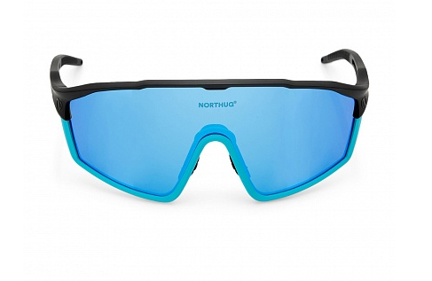 Велоочки NORTHUG SUNSETTER Black/Blue, PN05071-924-1 детские солнцезащитные очки русалочка 100% защита от ультрафиолета uv400 ударопрочные линзы soft touch пластик