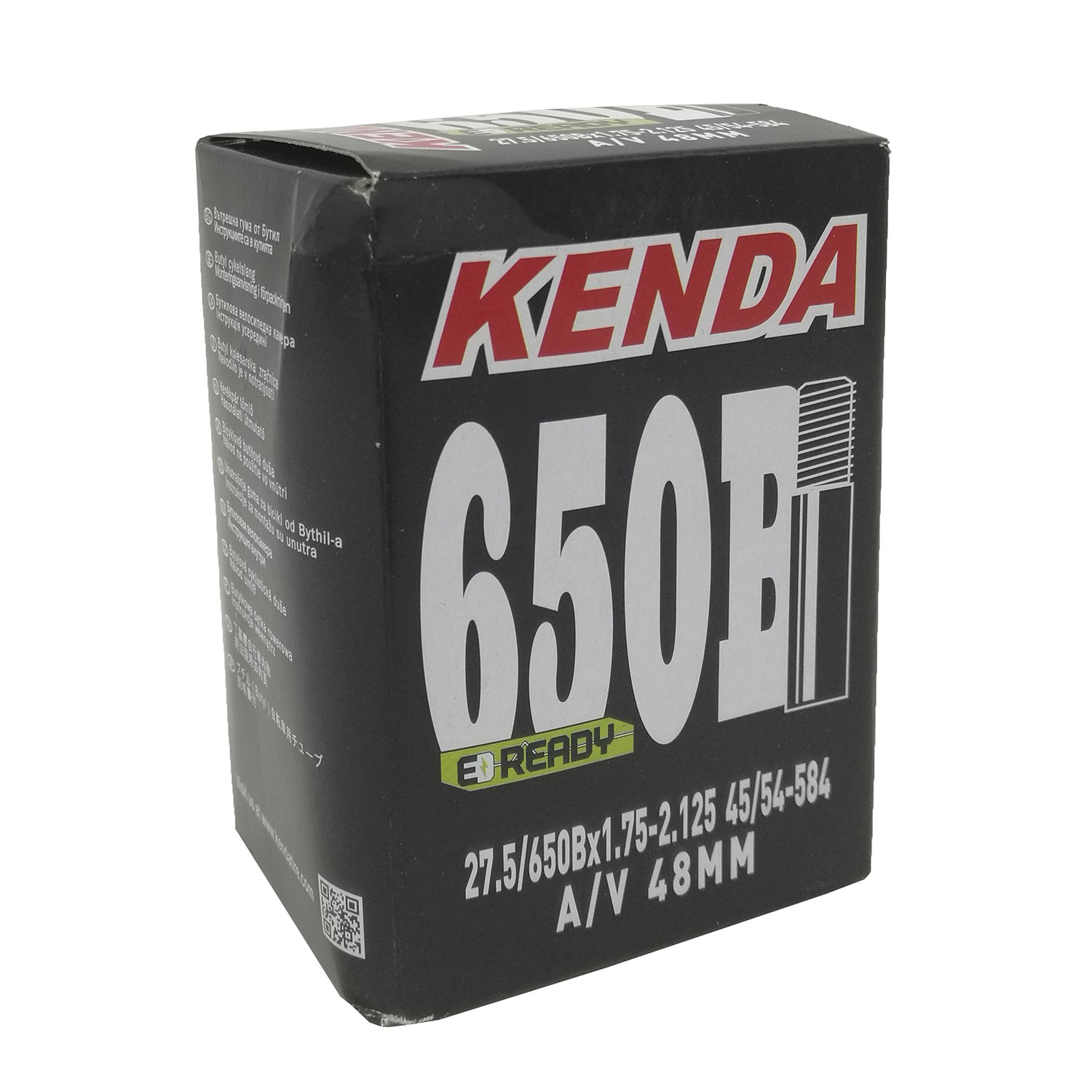 Камеры для велосипеда Камера велосипедная Kenda 27.5''x1.75-2.125, a/v-48 мм, 514449