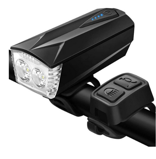 

Велофонарь передний STG FL1593, элетросигнал 120 ДБ, 300 lm, 1800 mAH, черный, Х103266