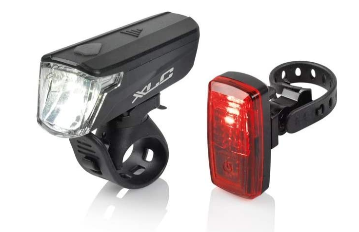 Фонари XLC Comp light set Capella CL-S20, комплект, 2500218920 фонари велосипедные комплект bbb 2019 lightset spot combo bls 148