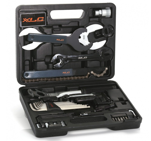 Набор инструментов XLC Tools Suitcase TO-S61, 2503616200 набор женский dorco eve6 4 кассеты 6 лезвий 3 3