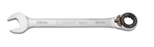 

Ключ UNIOR комбинированный кованый с храповиком, 12, 160/2