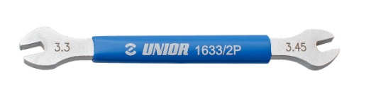 Ключ для спиц  ВашВелосипед Ключ UNIOR спицевой 3.3-3.45, 1633/2P