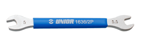 

Ключ UNIOR спицевой, двусторонний, 5.5/6 мм, 1636/2P