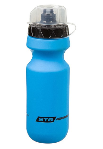 

Велофляга STG CSB-542M, 600 мл, с крышкой, голубая, Х95397, Голубой