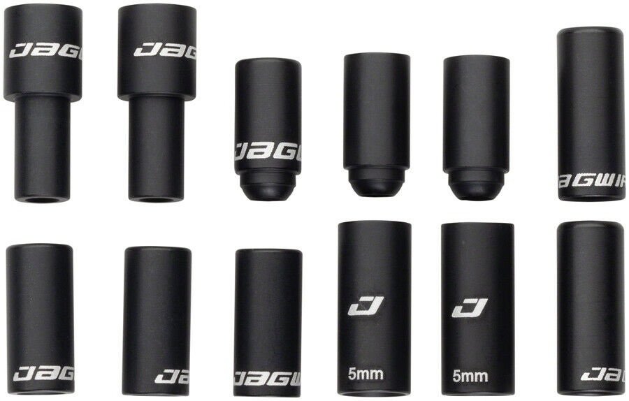 

Заглушки в комплекте JAGWIRE CHA155 для ROAD ELITE LINK BRAKE, 12 штук, чёрные, блистер, CHA155, Чёрный
