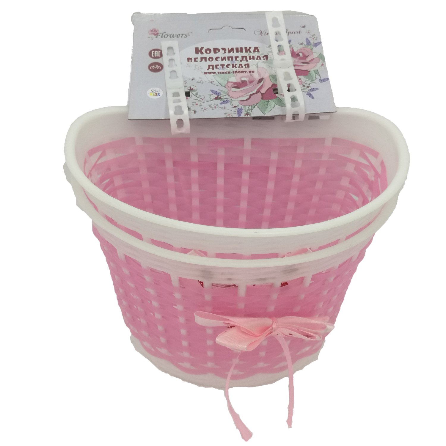 

Велокорзина Vinca Sport, детская, P 04 Rose, Розовый