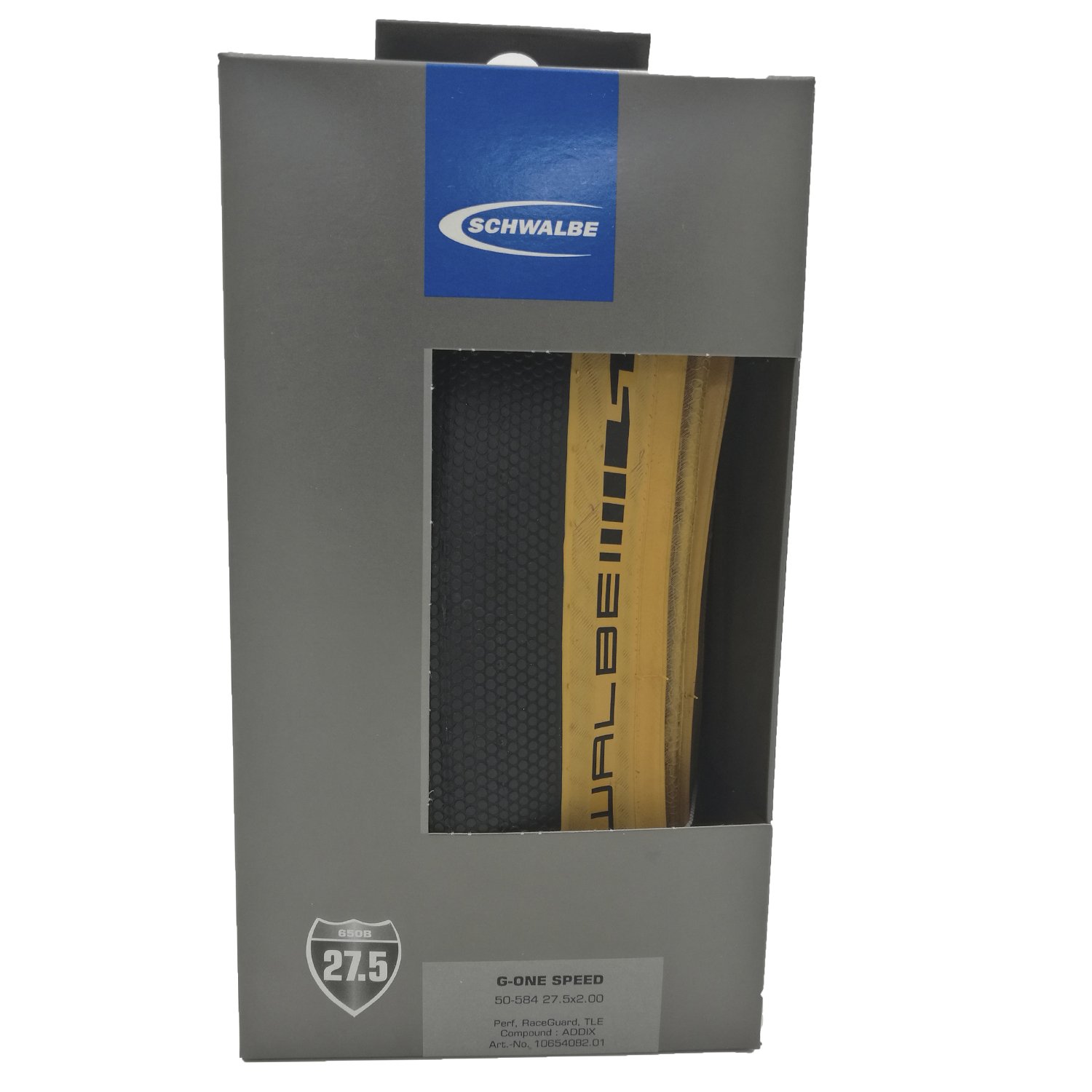 фото Велопокрышка schwalbe g-one speed perf, 27.5x2.00 650b, raceguard, tle, hs472, addix, 67epi, b/cl-sk, 11654082.01
