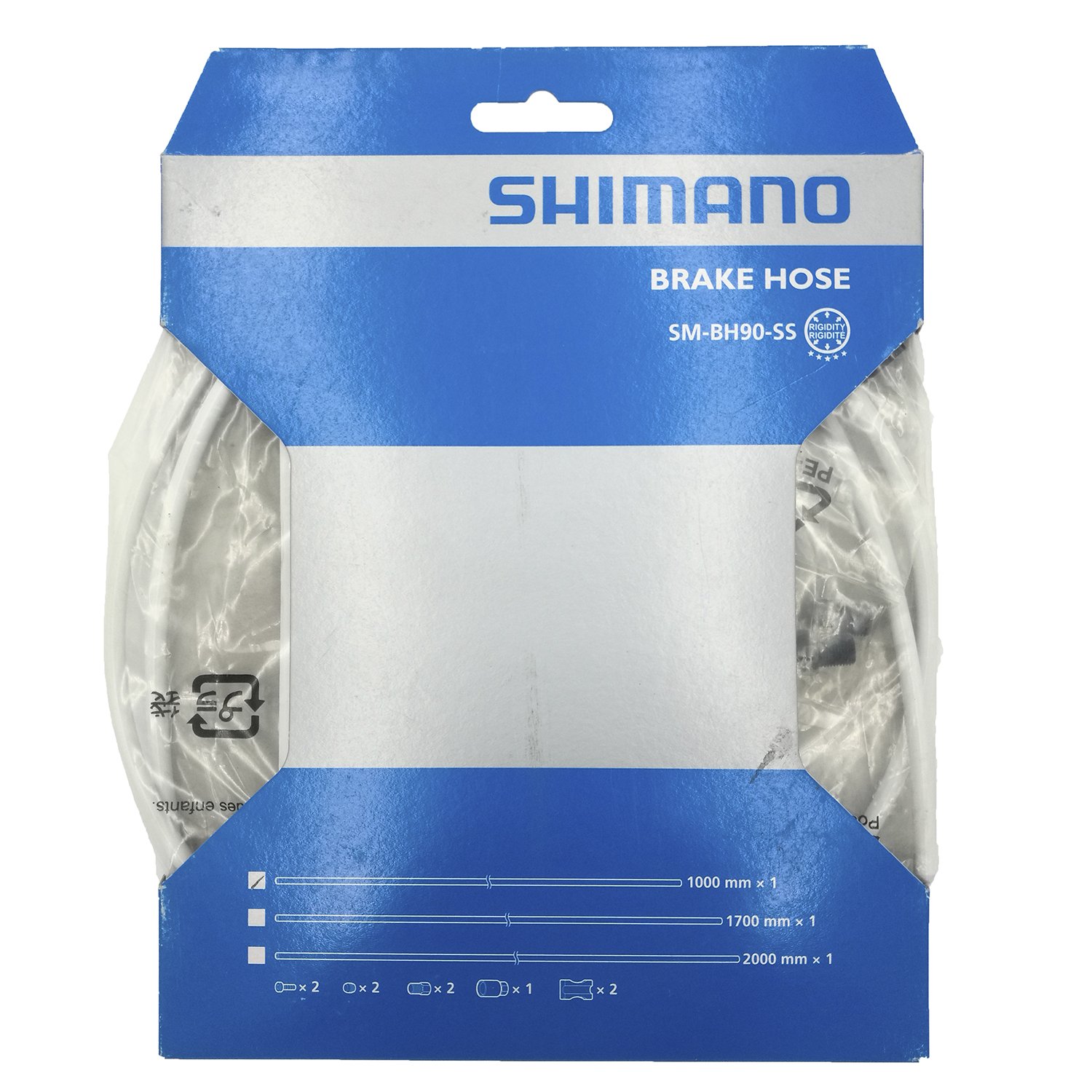 Гидролиния SHIMANO BH90-SS, 1000 мм, обрезной, цвет белый ESMBH90SSW100 купить на ЖДБЗ.ру - фотография № 2