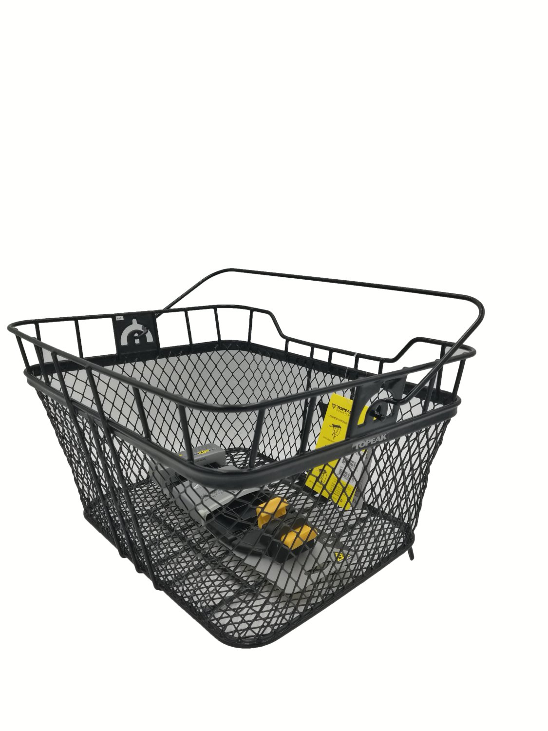 фото Велокорзинка topeak rear basket, на багажник, tb2005