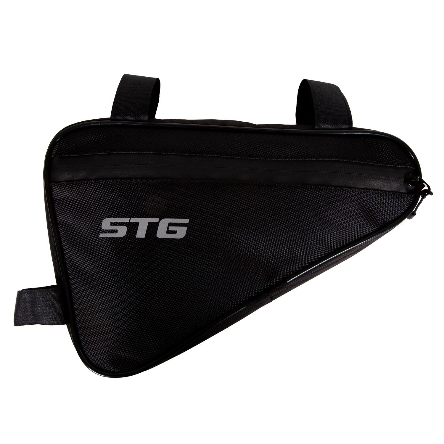 Велосумка STG 555-532, под раму, влагозащищенная, 31х20х5 см, 2.5 л, черный, Х108350 купить на ЖДБЗ.ру - фотография № 2