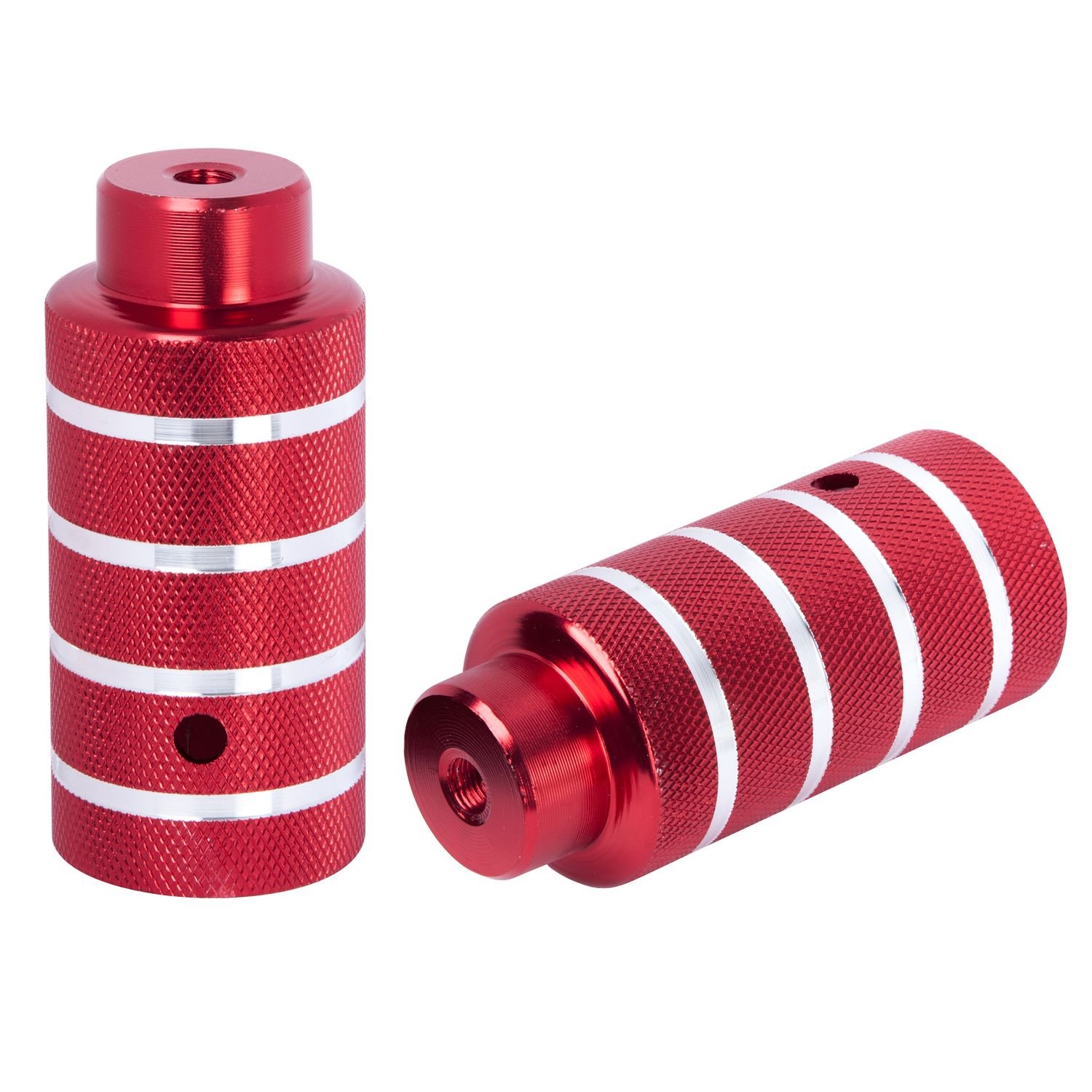 Пеги велосипедные STG, алюминий, 50×110 мм, 3/8×26T, красный, Х82578