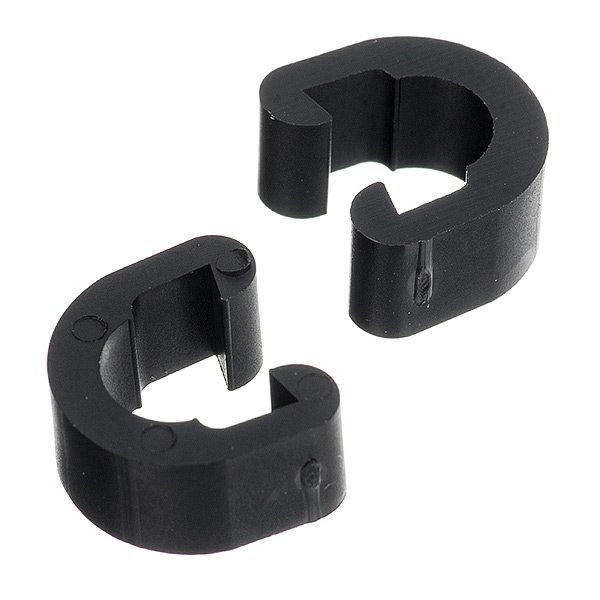 Клипса для оплеток STG C-clip YZ-16014, 20 штук, чёрный, Х90076 sublimation tumblers pinch sublimation cup tightener clip for sublimation tumblers