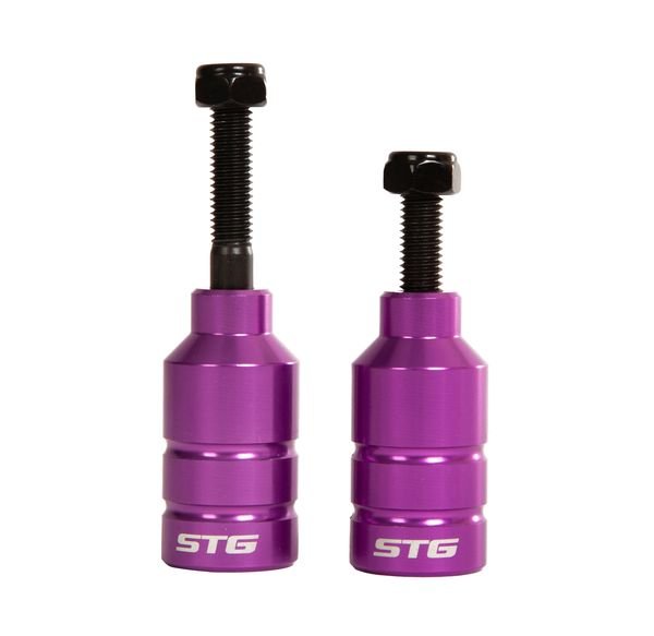 Пеги STG для трюкового самоката с осью, 22.2 мм, алюминий, фиолетовый, Х99068