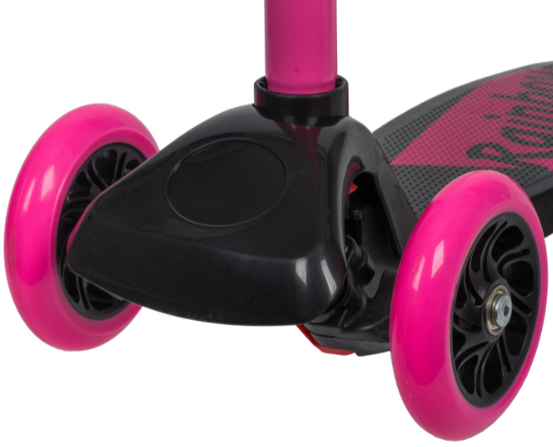 фото Самокат для детей novatrack rainbow start, эргономичный, розовый, 120.nrainbow.pn20