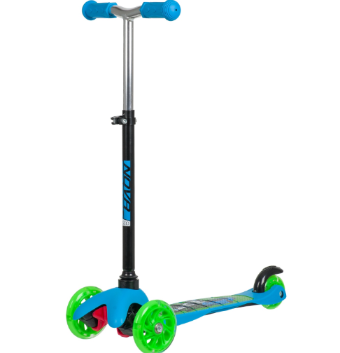 

Самокат Novatrack Disco-kids Print, 120*76 мм, эргономичный, голубой/зеленый, 120H.DISCOKIDS.SGBL20, Зелёный
