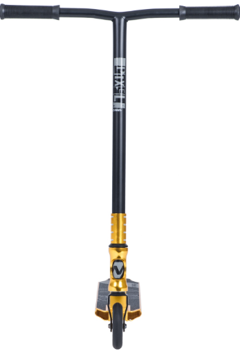 фото Самокат novatrack pixel bl, 110 мм, золотистый, 110a.pixel.gd20