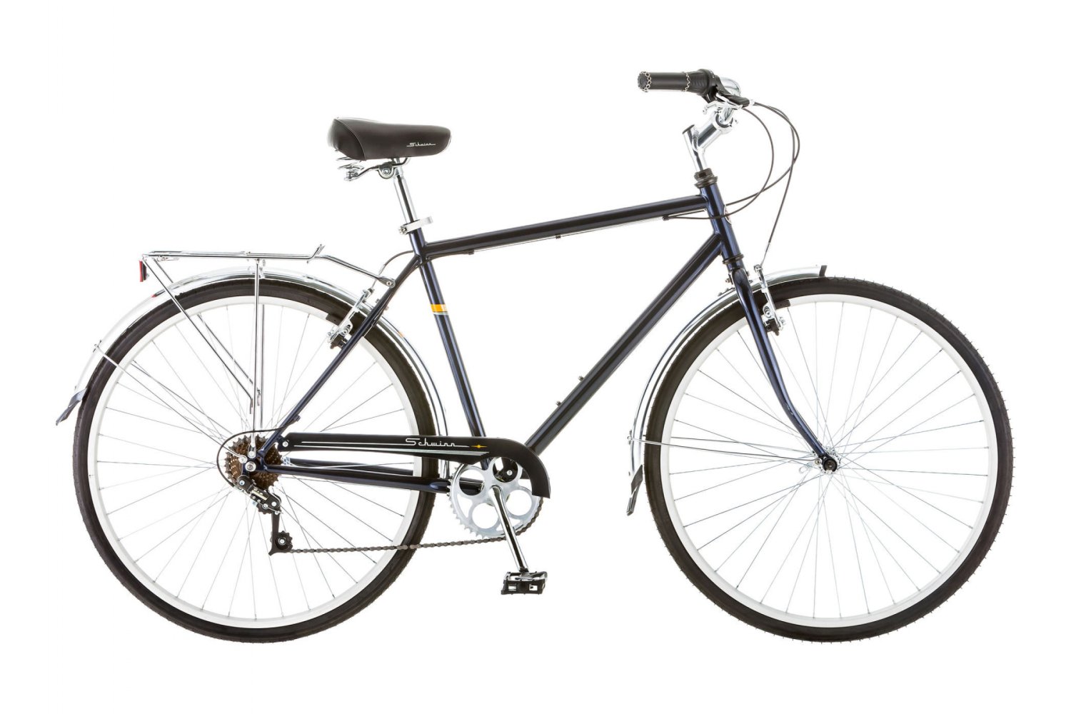 Городской велосипед SCHWINN Wayfarer 28" 2019 (Рама: 18" (Рост: 168-178 см), Цвет: синий)