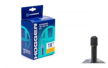 

Камера велосипедная HOGGER 18x1.95/2.125 AV, TBHG-18-195AV