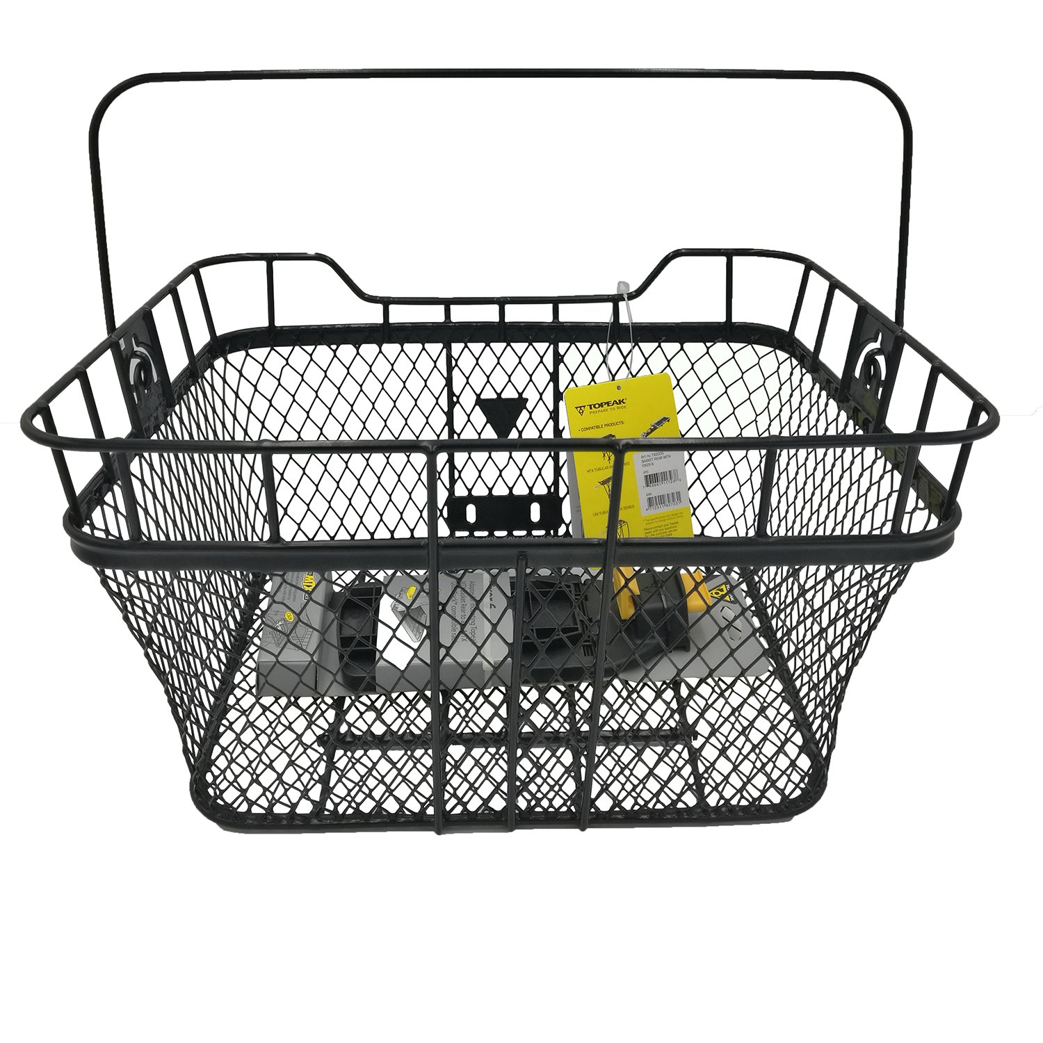 фото Велокорзинка topeak rear basket, на багажник, tb2005