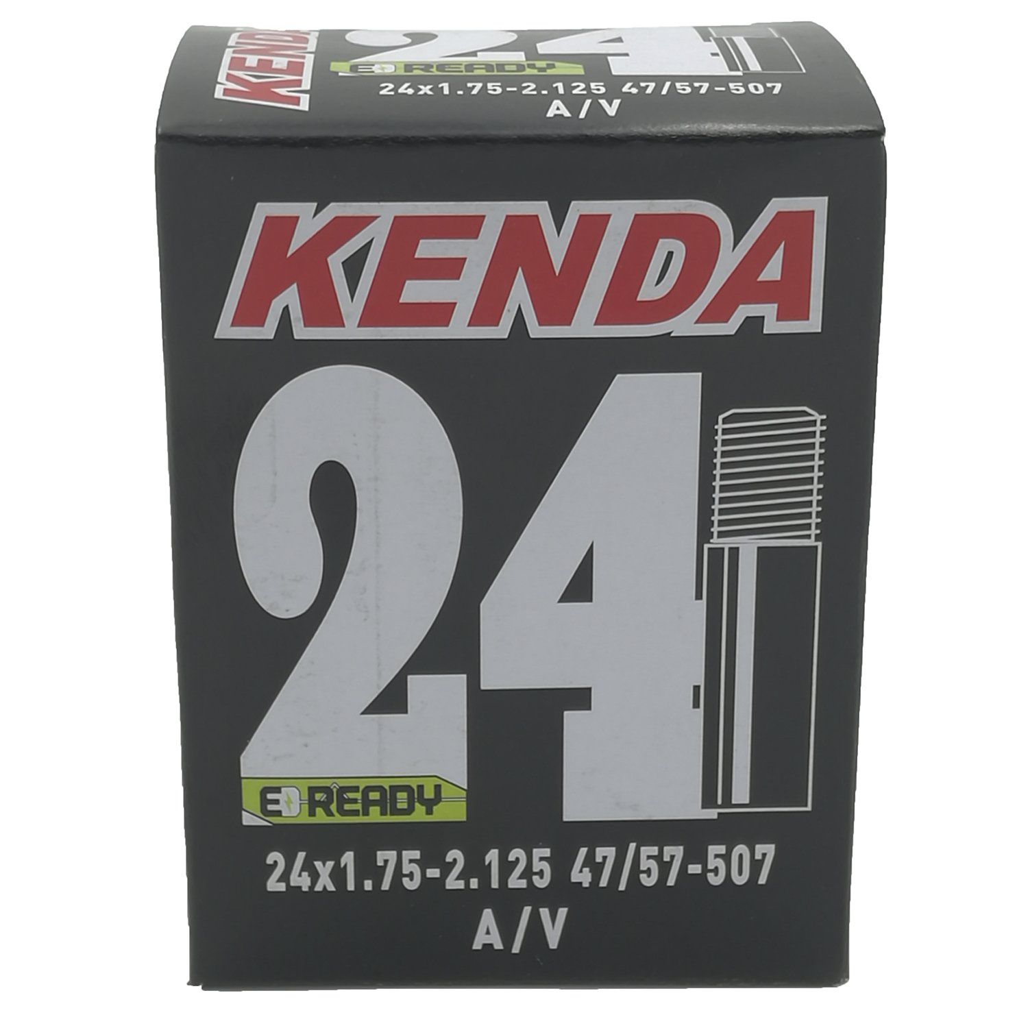 Камера для велосипеда KENDA 24"х1.75х2.125 (47/57-507)  автонипель 5-511310 купить на ЖДБЗ.ру - фотография № 2
