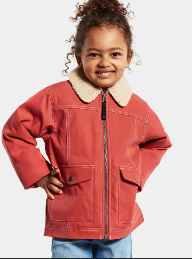 Детская куртка DIDRIKSONS HARPER KID'S JKT, розово-оранжевый, 503850