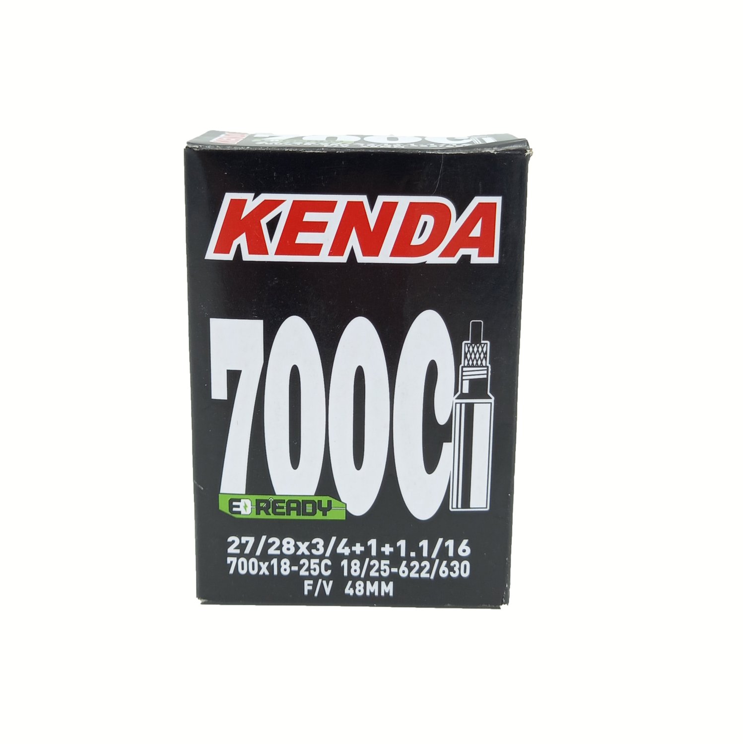 

Камера для велосипеда KENDA 28"(700х18/25C) узкая спортниппель 48мм 5-511291