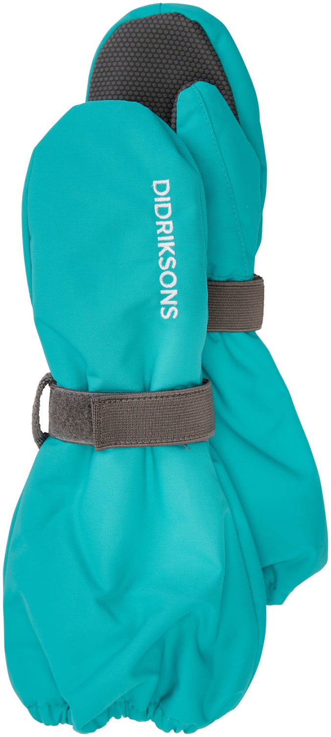 

Рукавицы детские Didriksons BIGGLES KIDS MITTENS, мятно-бирюзовый, 504159 (Размер: 0/2 )