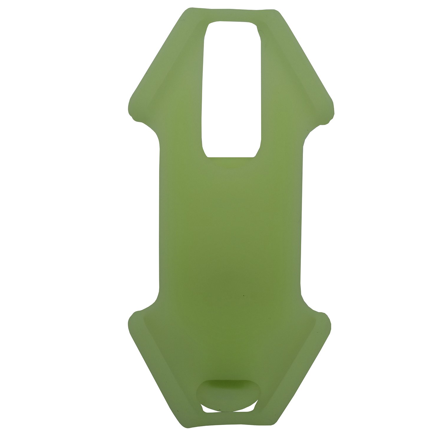 фото Держатель для смартфона bone collection bike tie 2, силикон, на руль, 4.0'-6.5', люминисцентный зеленый, 07-180014