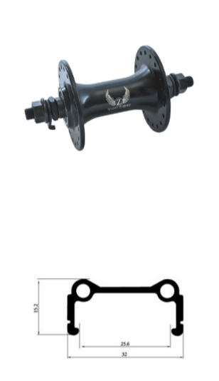 

Колесо велосипедное TRIX 20", переднее, BMX, М4-20-black-13419