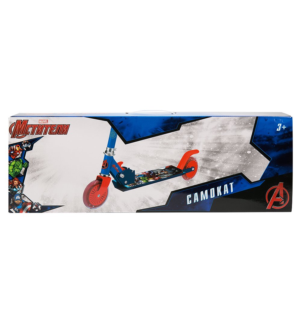 фото Самокат marvel т14741, 120 мм, мстители, gl000966668