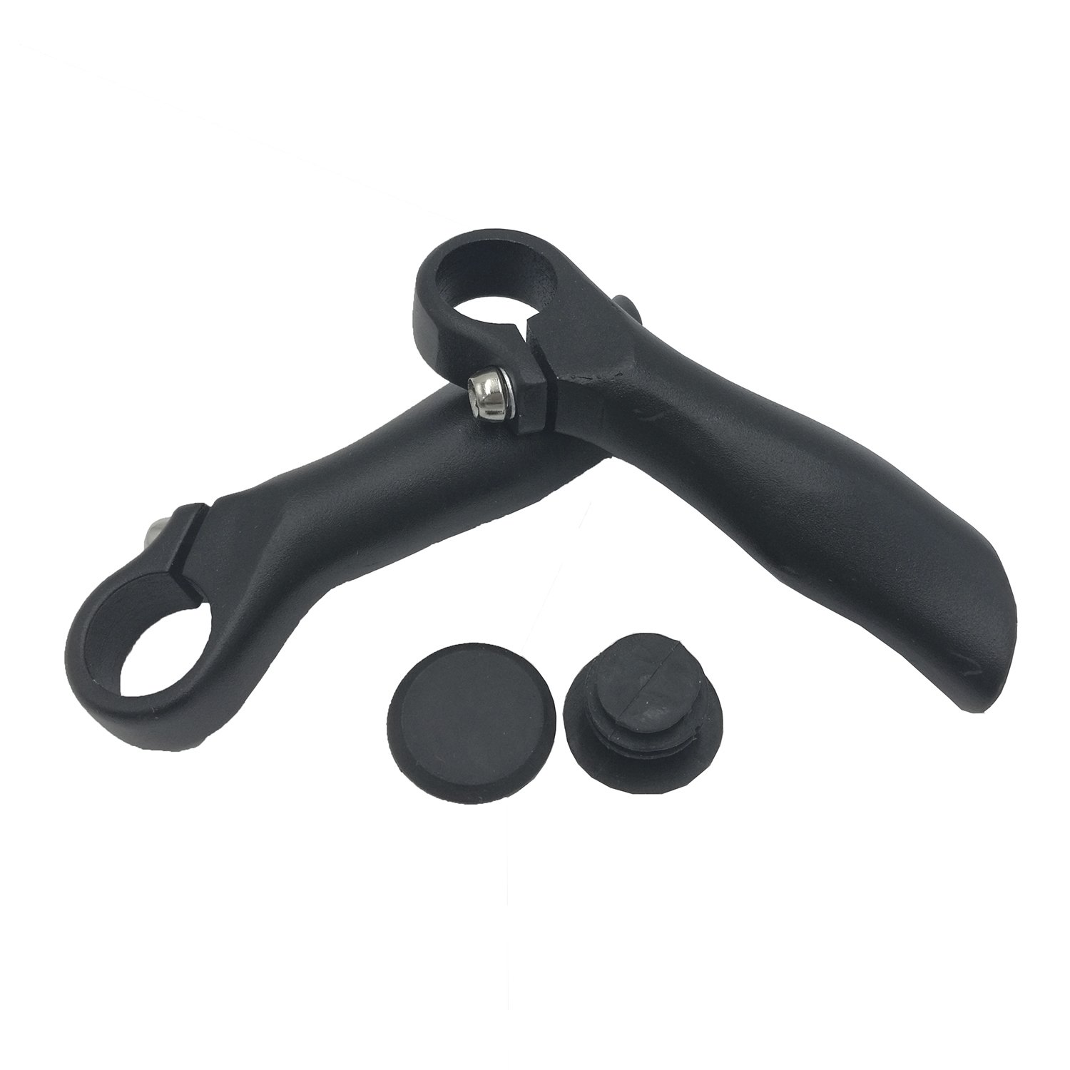 

Рога для велосипеда Vinca Sport с логотипом, пара, алюминий, чёрные, 22,2х105 мм, VBE 2, Чёрный