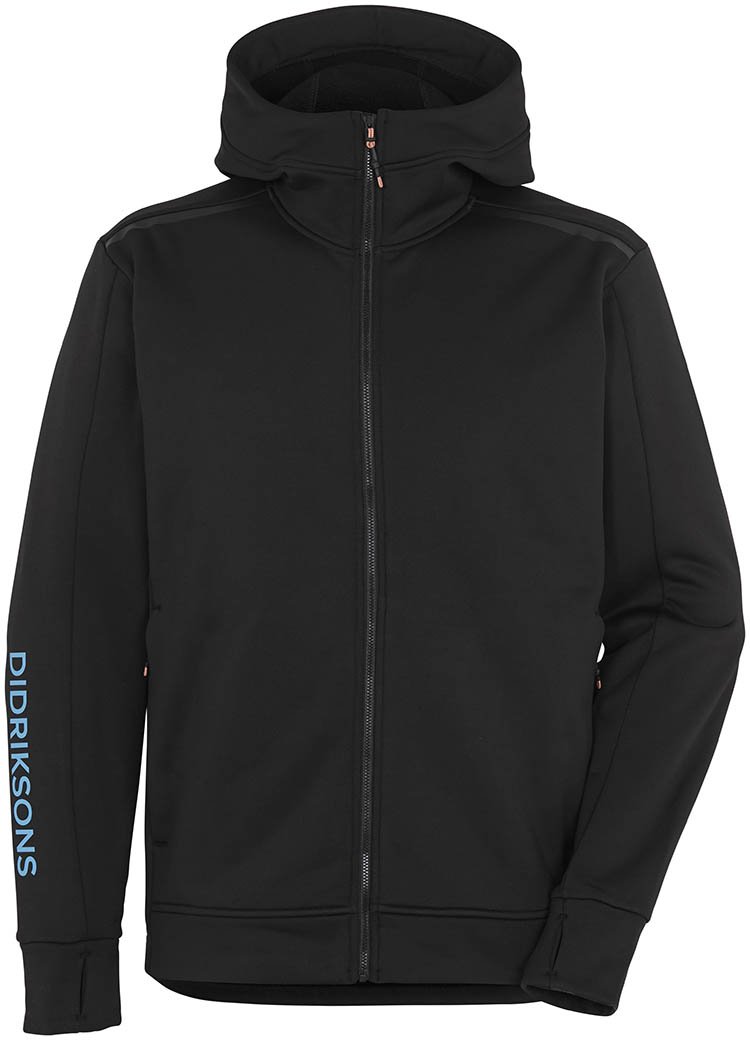 

Куртка DIDRIKSONS ACKE MEN JKT, черный/синий, 504038 (Размер: XS )