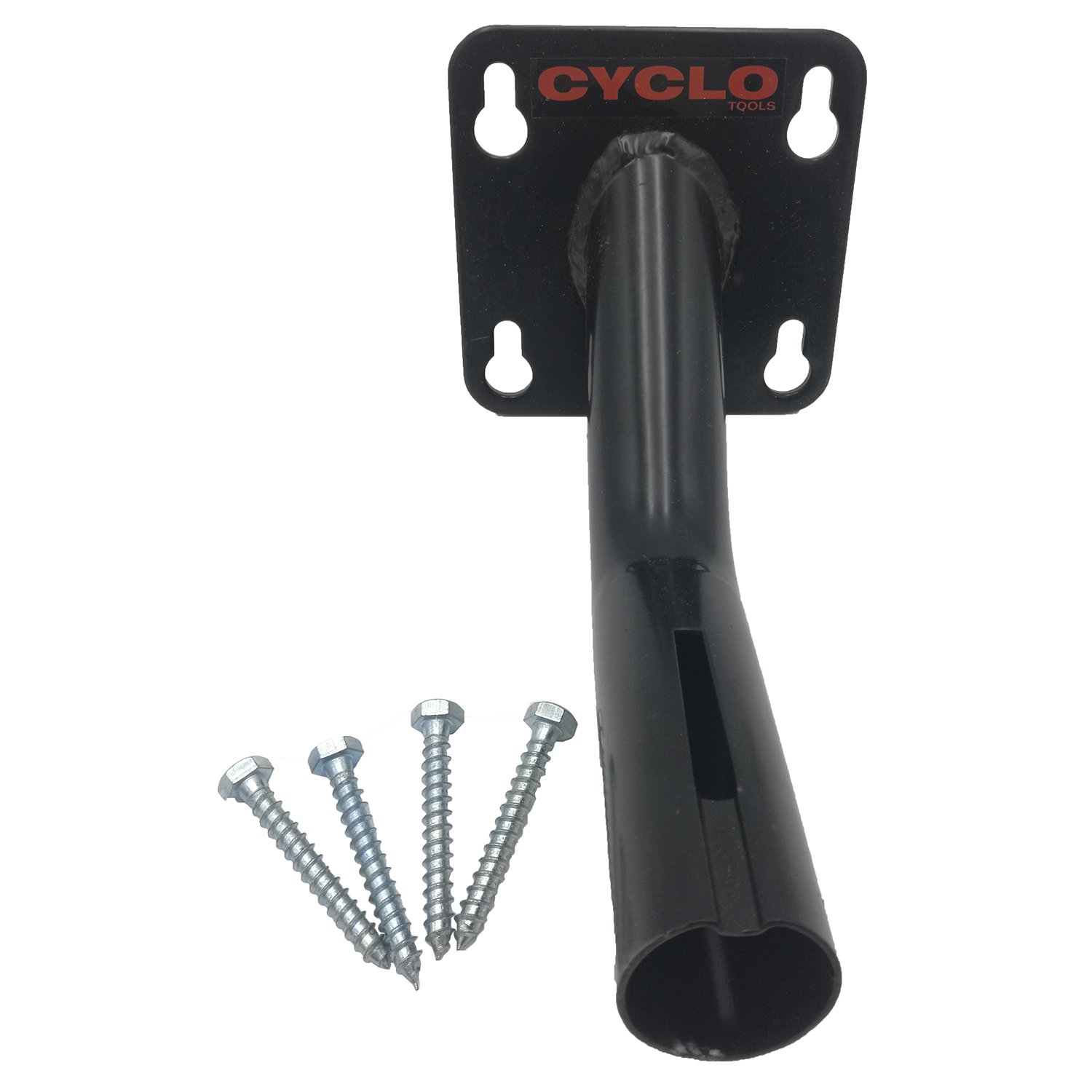 Стенд/крепление CYCLO для зажима 7-07740, к верстаку/столу, изогнутая труба, сталь, черное, 7-07745 крюк для зажима manfrotto 5039