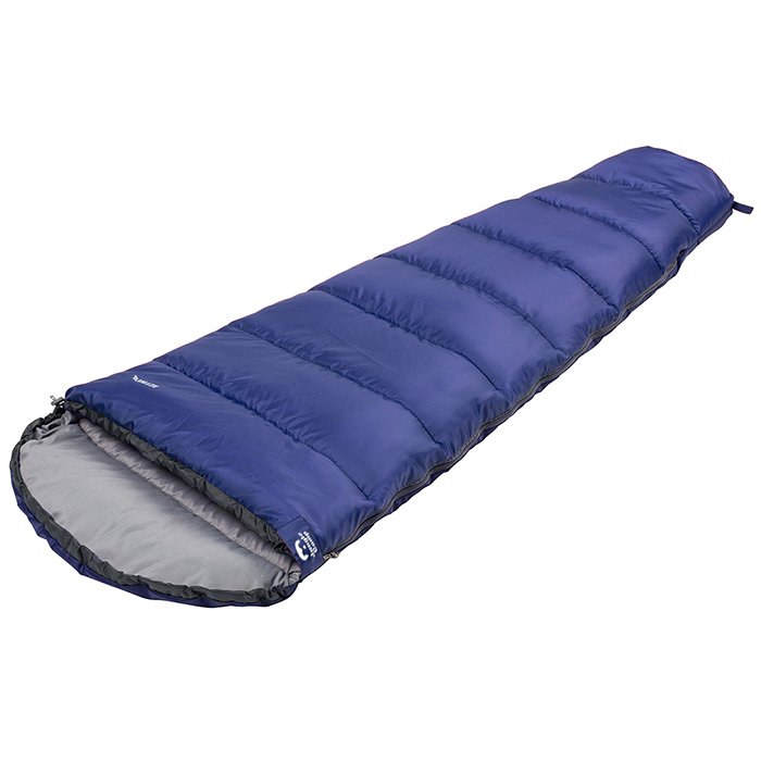 Спальный мешок Jungle Camp Active, серый/синий, 70943 купить на ЖДБЗ.ру - фотография № 4