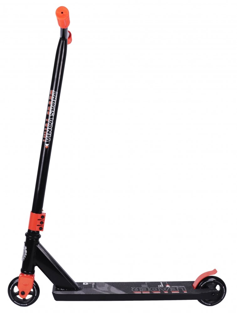 

Самокат Vinca Sport, трюковый, 100 мм, ABEC 9, 495*95 мм, оранжевый, VSP 17 Leader Orange