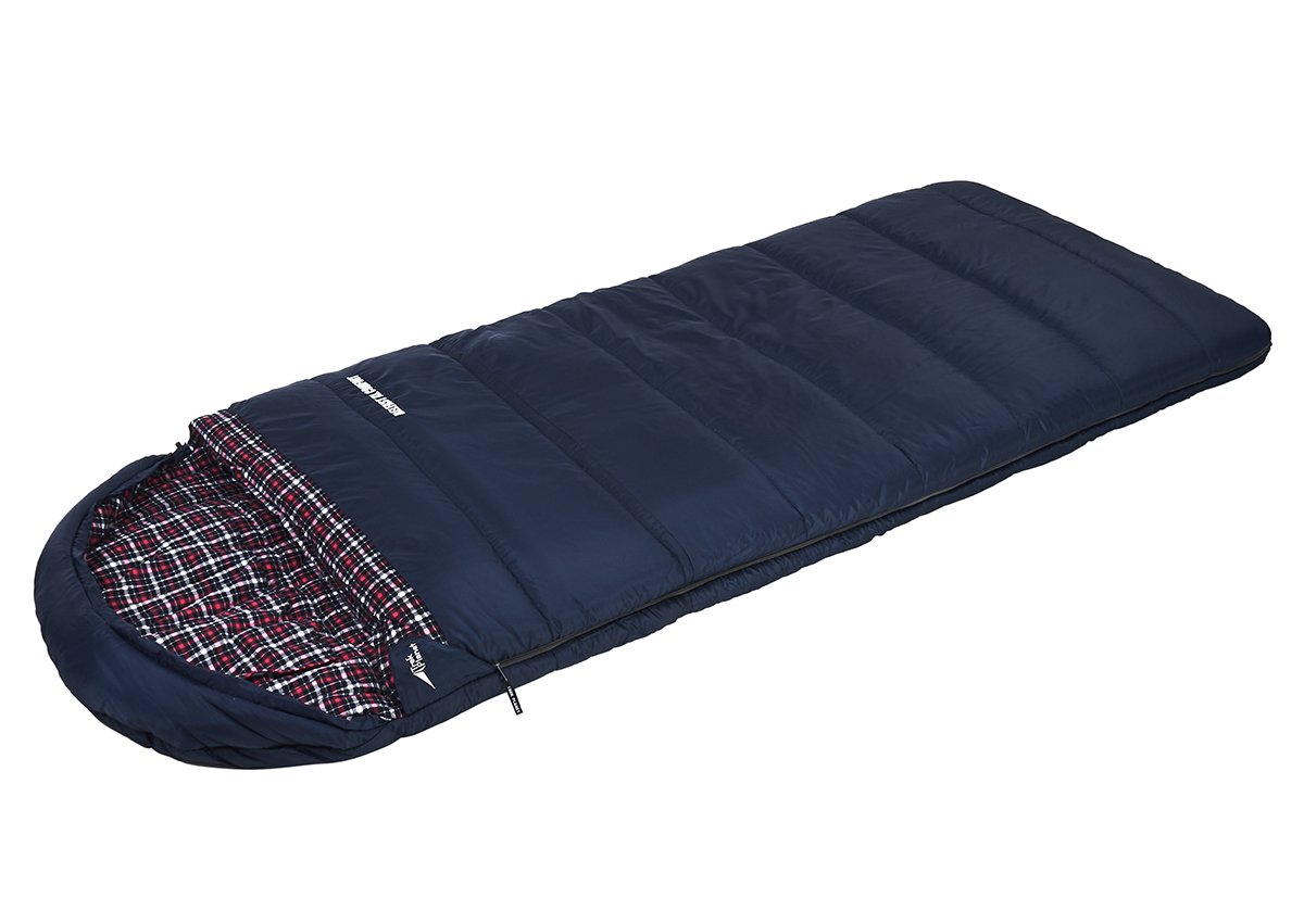 Спальный мешок TREK PLANET Belfast XL Comfort, с правой молнией, черный, 70394-R купить на ЖДБЗ.ру - фотография № 1