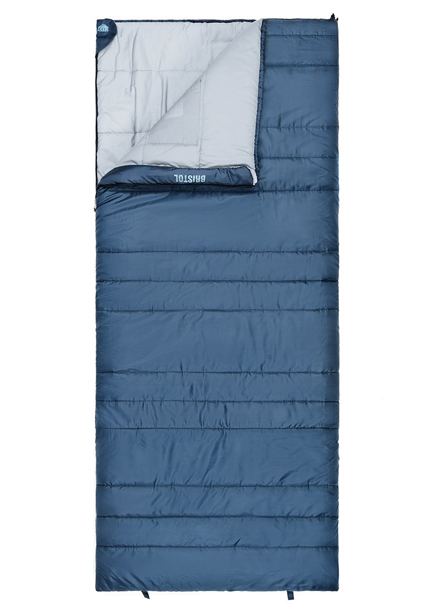 Спальный мешок TREK PLANET Bristol, с левой молнией, синий, 70371-L купить на ЖДБЗ.ру - фотография № 5